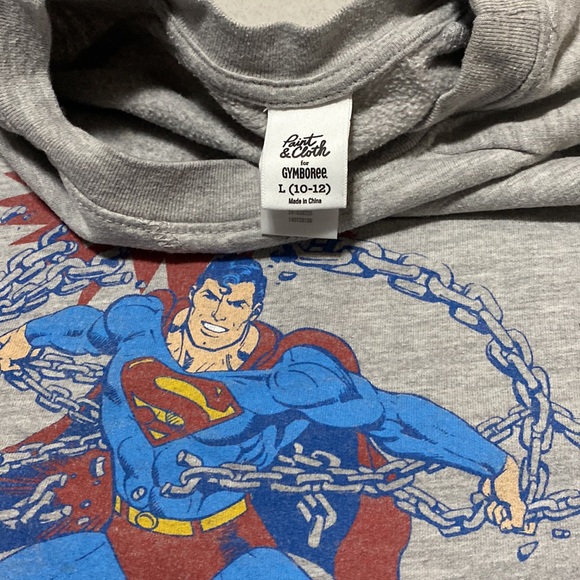 Boy’s Size Large Shirt Lot (4) Under Armour Superman Old Navy Cat & Jack - Picture 11 of 16